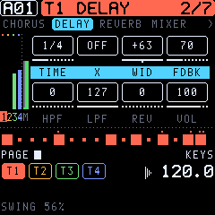 The DELAY page